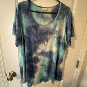 Avenue tie dyed top size 18/20